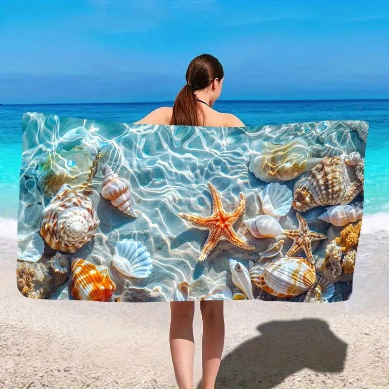 Toalla de Playa de Microfibra de Secado Rápido
