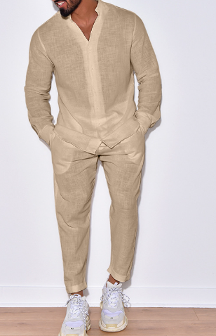Conjunto Casual Cómodo Mateo para Hombres (Un Conjunto)
