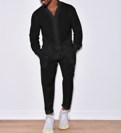 Conjunto Casual Cómodo Mateo para Hombres (Un Conjunto)