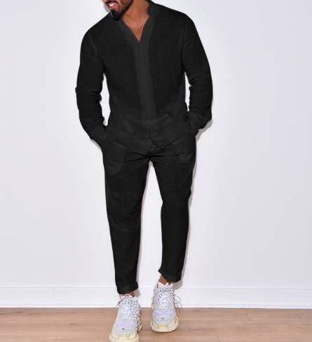 Conjunto Casual Cómodo Mateo para Hombres (Un Conjunto)