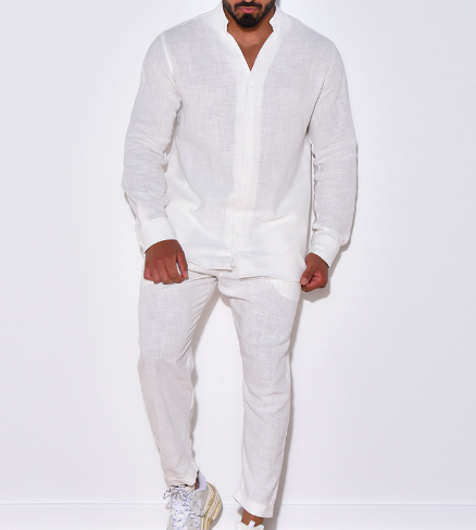 Conjunto Casual Cómodo Mateo para Hombres (Un Conjunto)