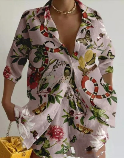 Conjunto Casual de 2 Piezas para Vacaciones de Verano